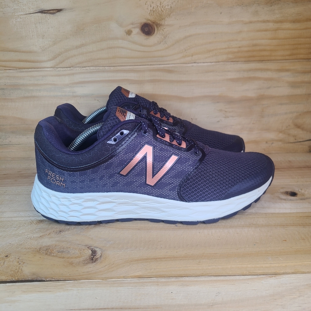 New Balance Fresh Foam 1165 Athletic Sneakers Women's 7.5 Purple Rose Gold